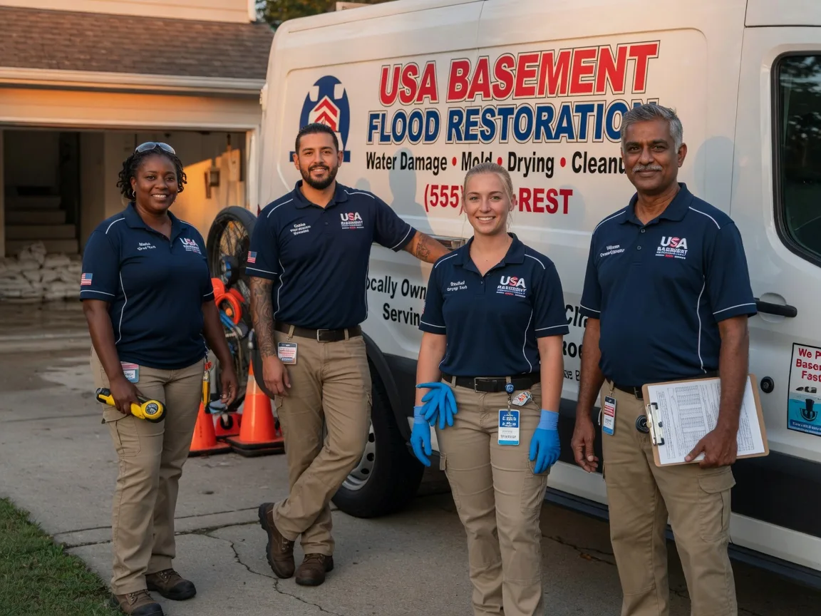 Basement Flood Cleanup company in Wrightsville, AR